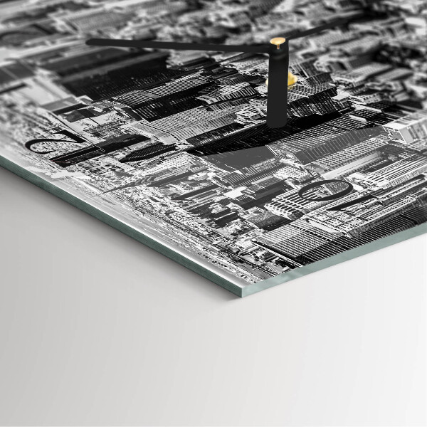 Square wall clock Horizon