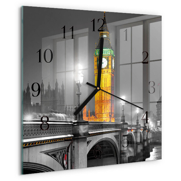 Square wall clock Big Ben