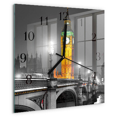 Square wall clock Big Ben