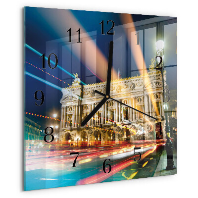 Square wall clock Light