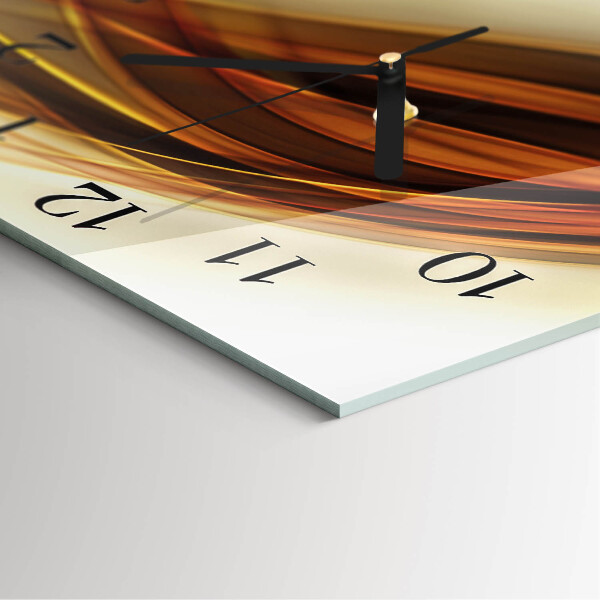 Square wall clock Abstraction