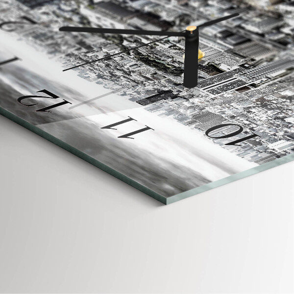 Square wall clock City
