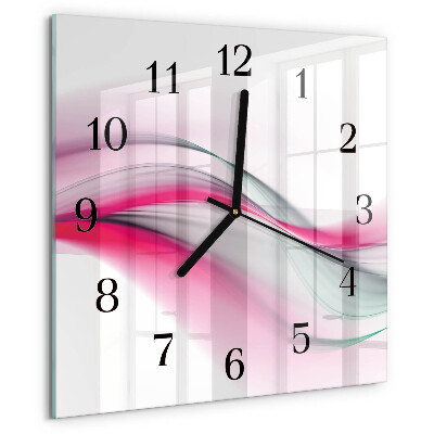 Square wall clock Abstraction