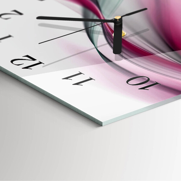 Square wall clock Abstraction