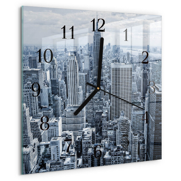 Square wall clock City
