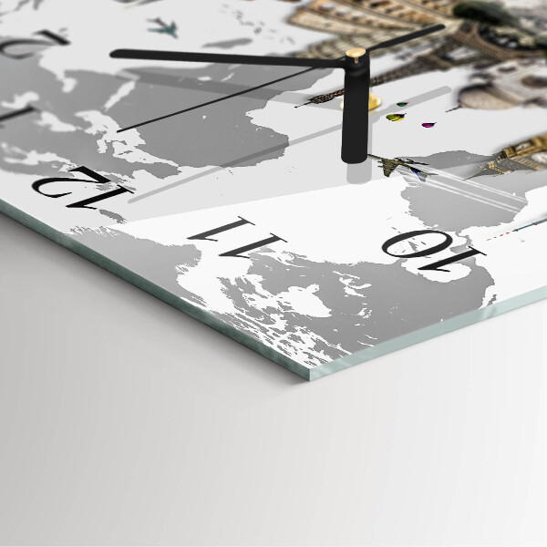 Square wall clock World