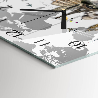 Square wall clock World
