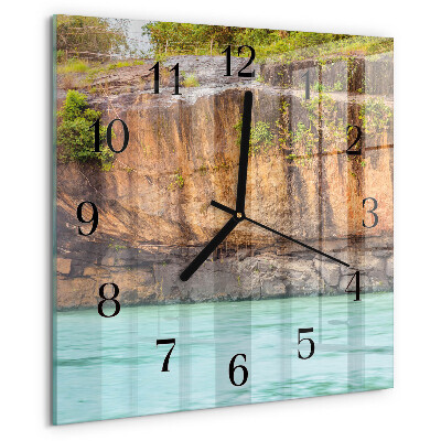 Square wall clock Cliff