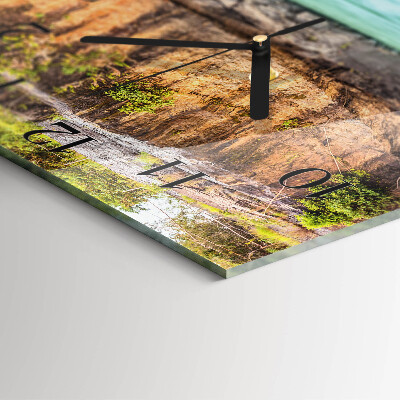 Square wall clock Cliff
