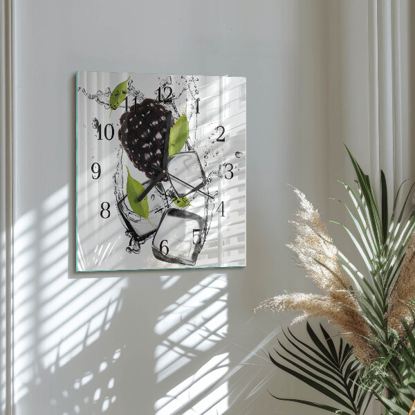 Square wall clock Blackberry
