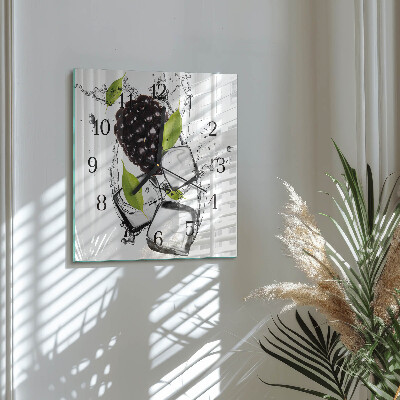 Square wall clock Blackberry