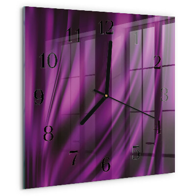 Square wall clock Abstraction