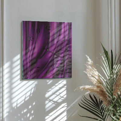 Square wall clock Abstraction