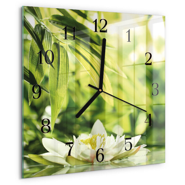 Square wall clock Nature