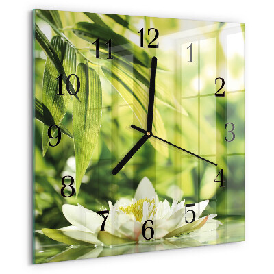 Square wall clock Nature