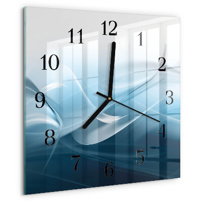 Square wall clock Abstraction