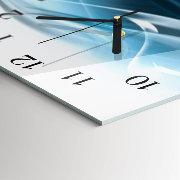 Square wall clock Abstraction