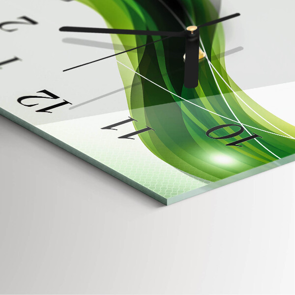 Square wall clock Abstraction
