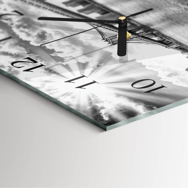 Square wall clock Bridge