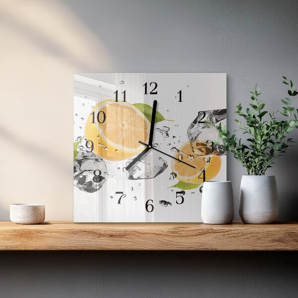 Square wall clock Citric