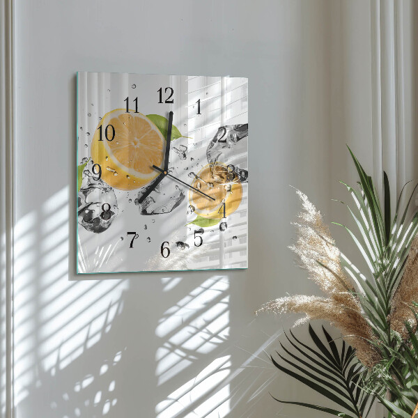 Square wall clock Citric