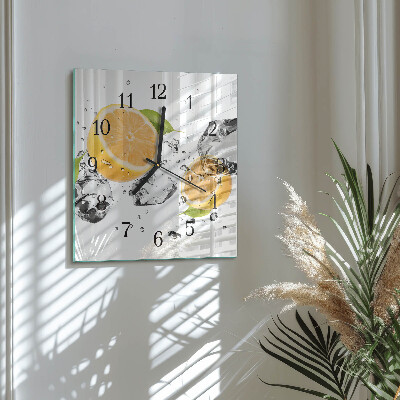 Square wall clock Citric