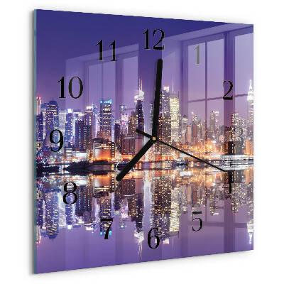 Square wall clock City