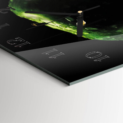 Square wall clock Apple