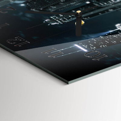 Square wall clock City