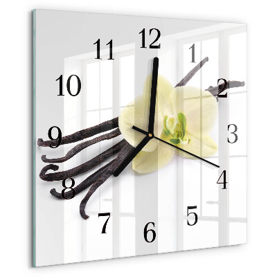 Square wall clock Vanilla