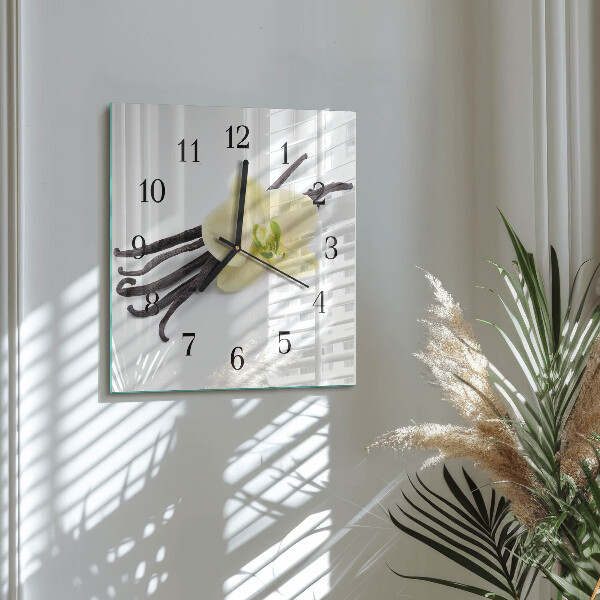 Square wall clock Vanilla