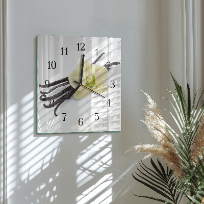 Square wall clock Vanilla