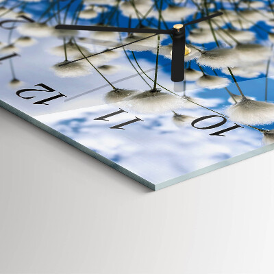 Square wall clock Cotton