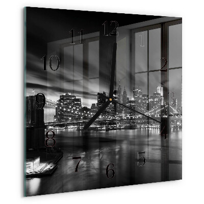 Square wall clock City