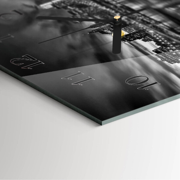 Square wall clock City
