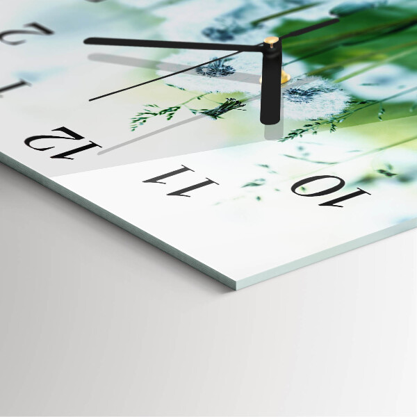 Square wall clock Meadow