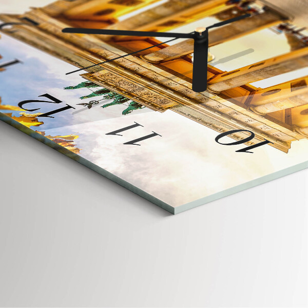 Square wall clock Berlin