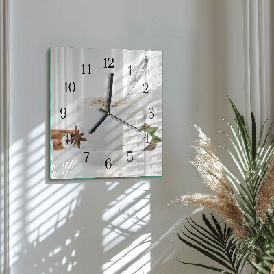 Square wall clock A Cup of Anise