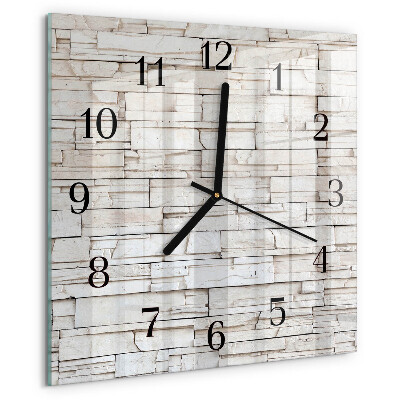 Square wall clock Clinker