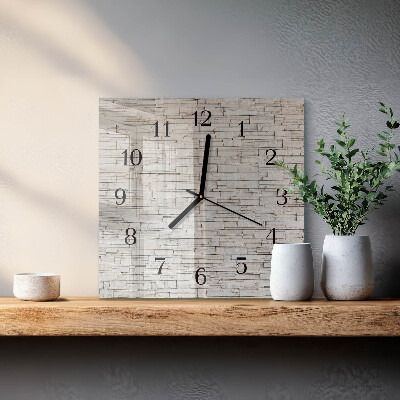 Square wall clock Clinker
