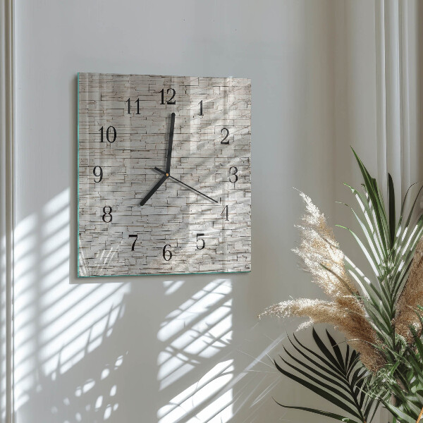 Square wall clock Clinker