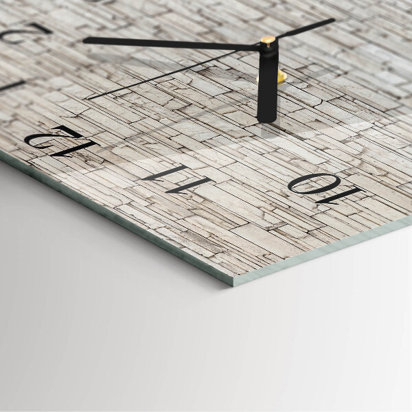 Square wall clock Clinker