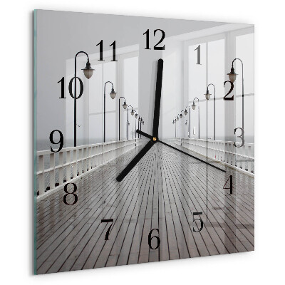Square wall clock Pier