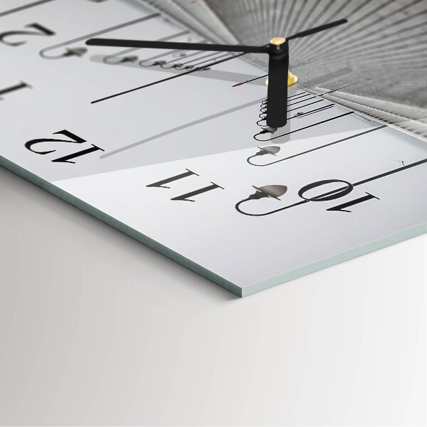Square wall clock Pier