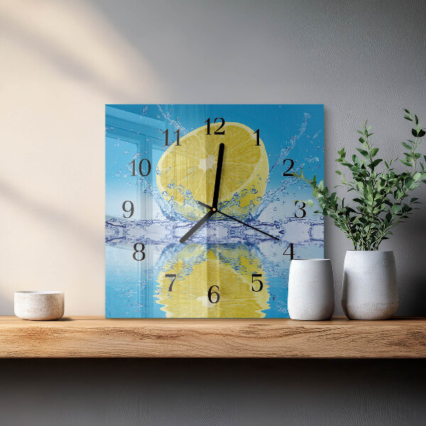 Square wall clock Citric