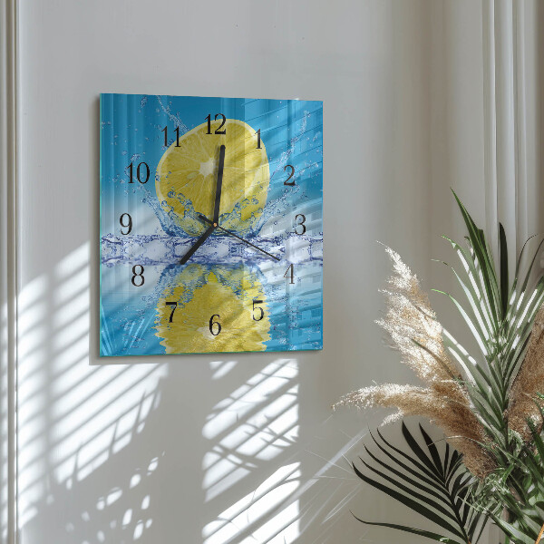Square wall clock Citric