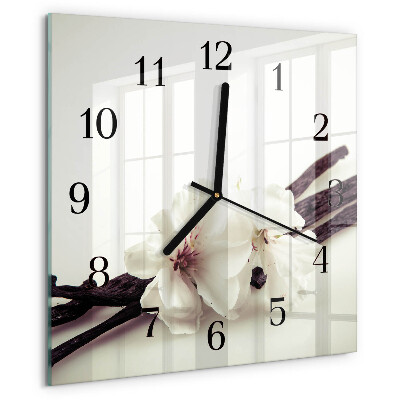 Square wall clock Vanilla