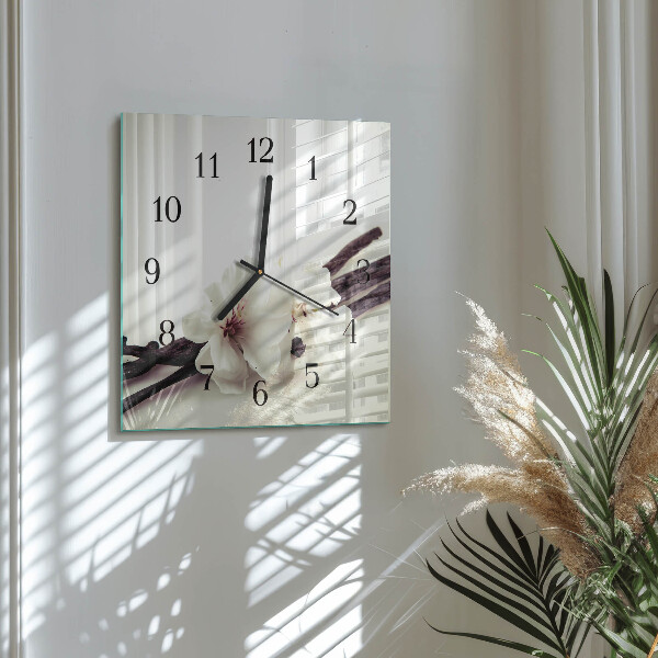 Square wall clock Vanilla