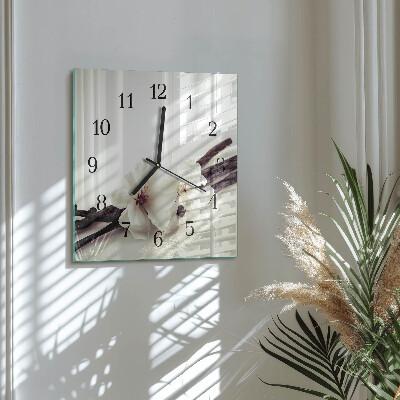 Square wall clock Vanilla