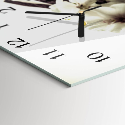 Square wall clock Vanilla
